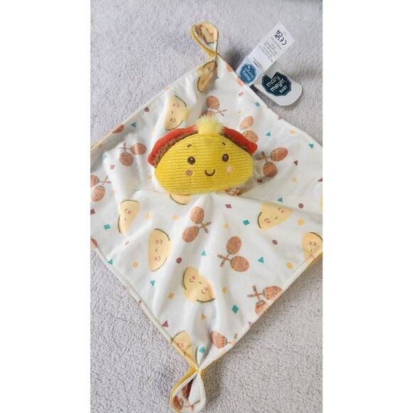 Mary Meyer Sweet Soothie Taco Lovey Security Blanket Knots Baby Nursery Gift NEW - Picture 2 of 8